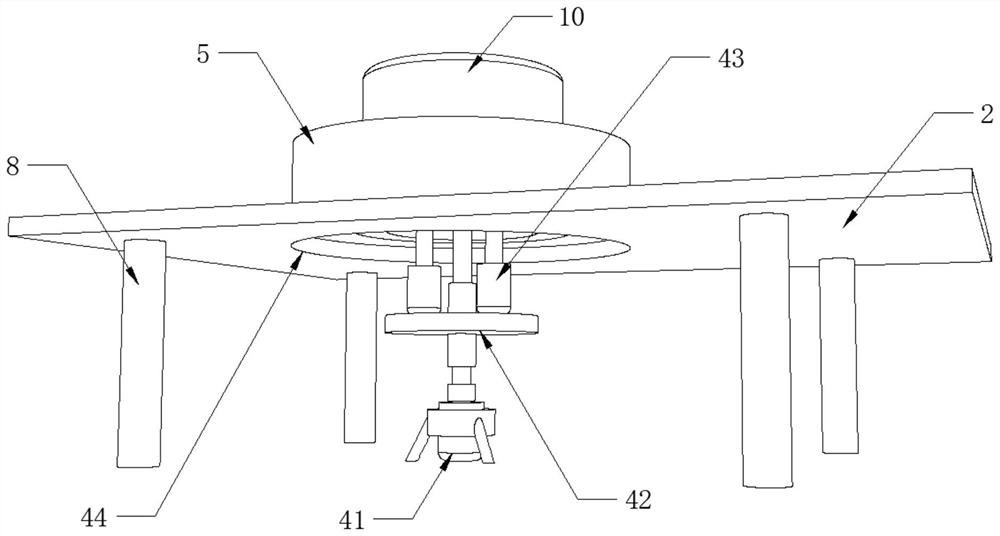 Large-flow low-noise brushless electronic fan and automatic machining equipment thereof