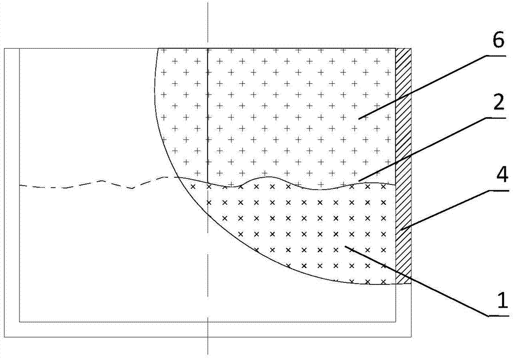 Method for fabricating coupling shear specimen containing natural structure surface