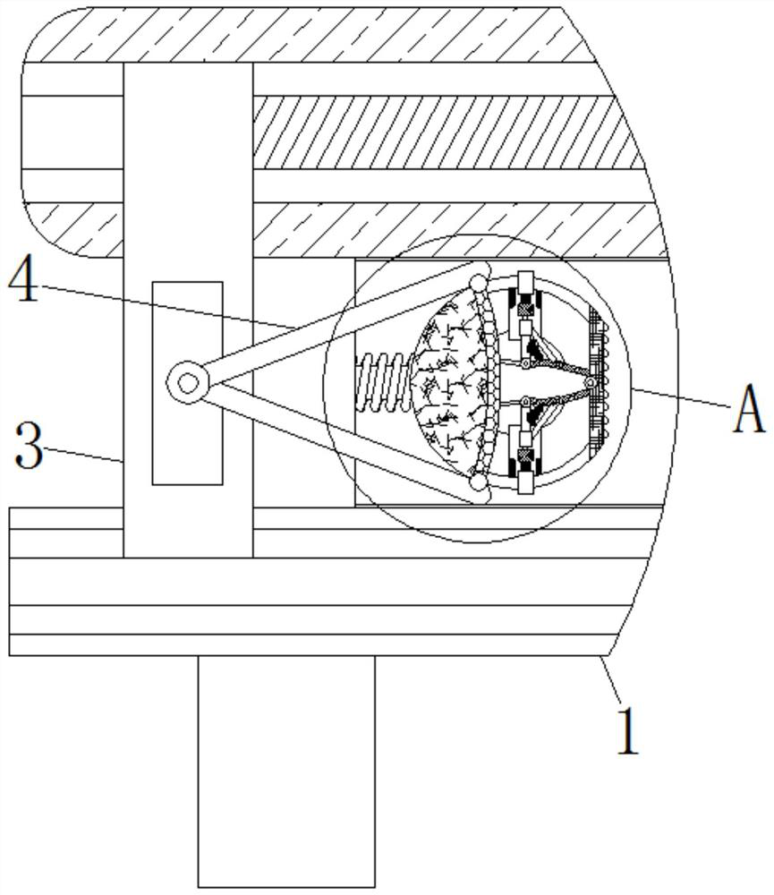 A mobile phone screen detection device based on gas transmission principle