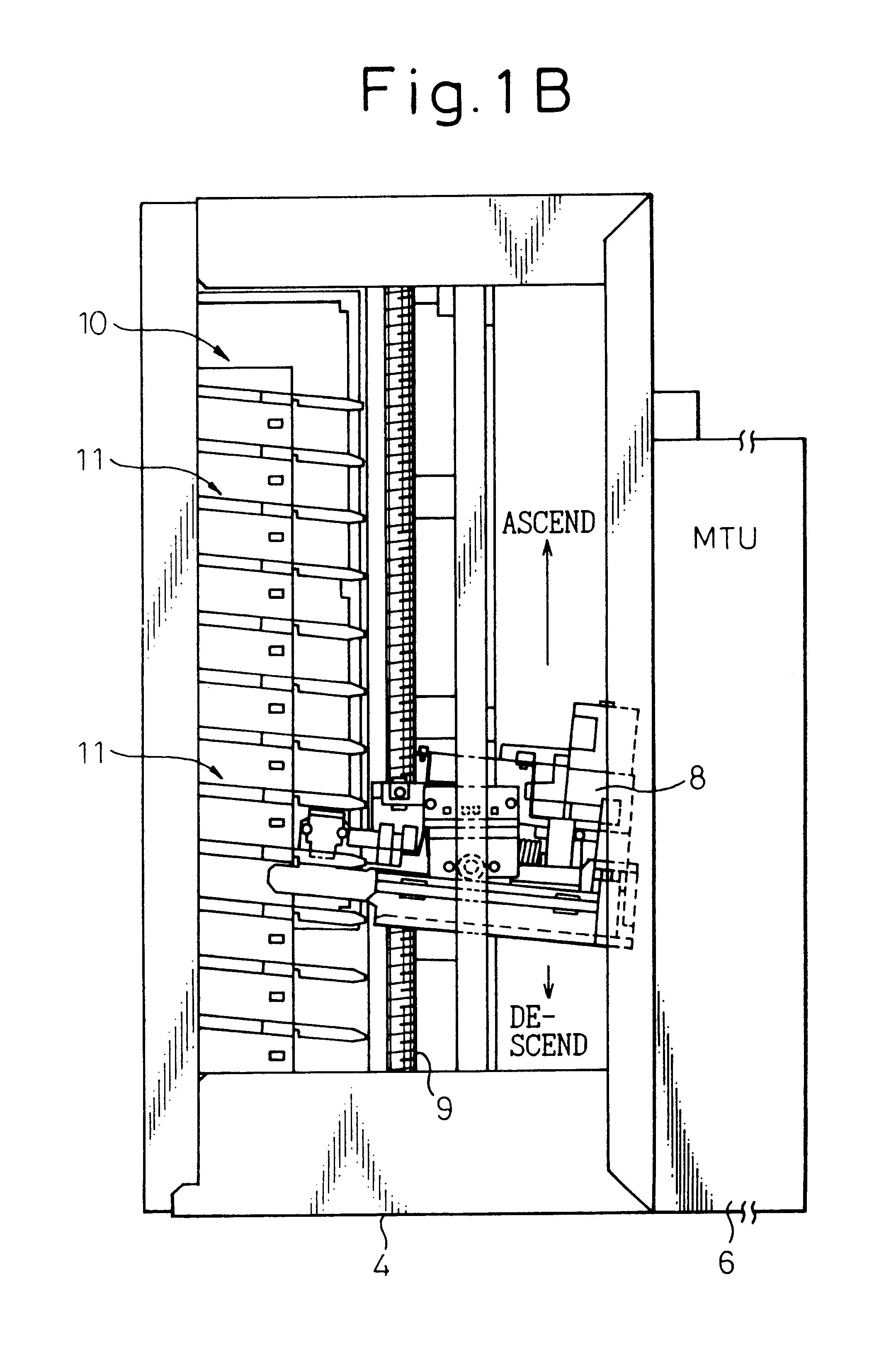 Apparatus for automatically conveying cartridges
