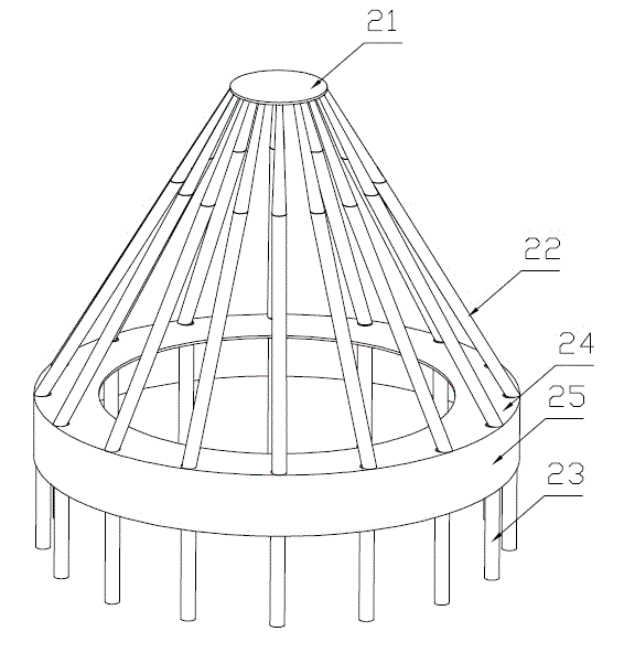 High-efficiency energy-saving lime kiln