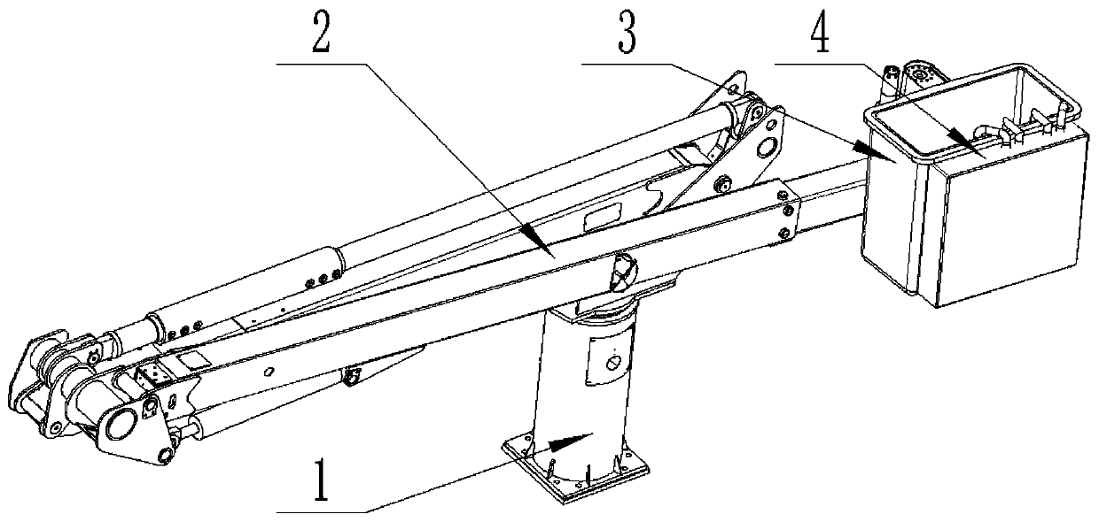 Hydraulic air conditioning system and method for insulating bucket of high-voltage live working robot