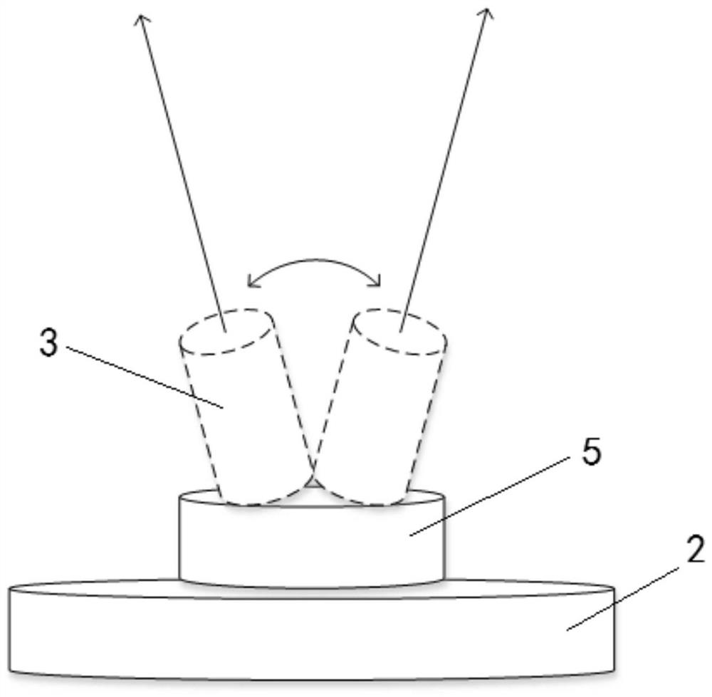 Anti-collision device for wind turbine blade transportation