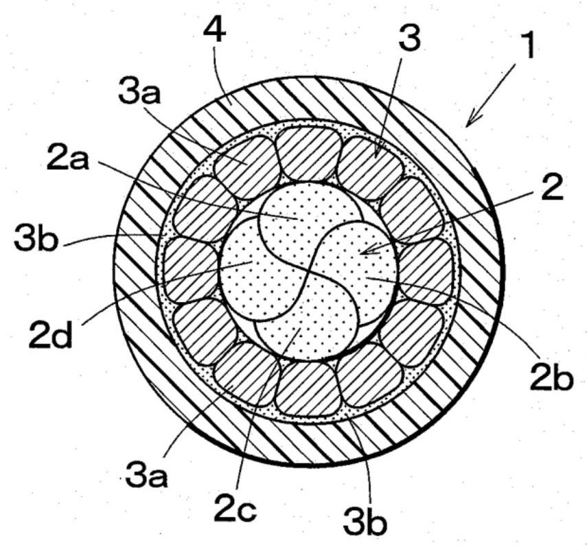 Composite electric wire and method for manufacturing composite electric wire