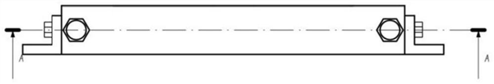 A frictional energy recovery shock absorber with inner and outer double-layer shock-absorbing structures