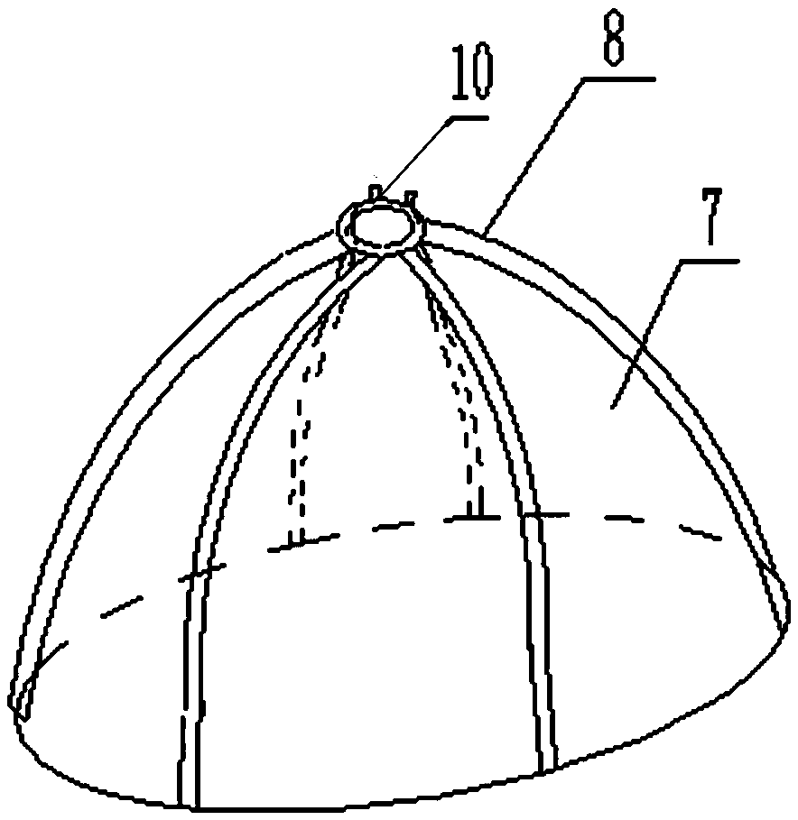 A portable car fire extinguishing device