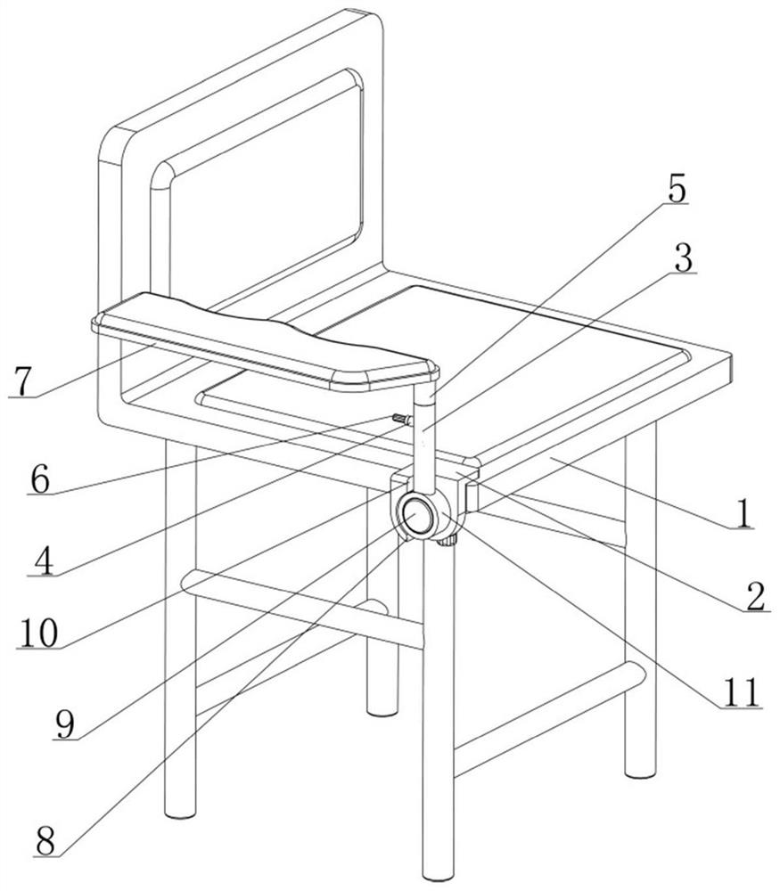 Supporting assembly used for pediatrics