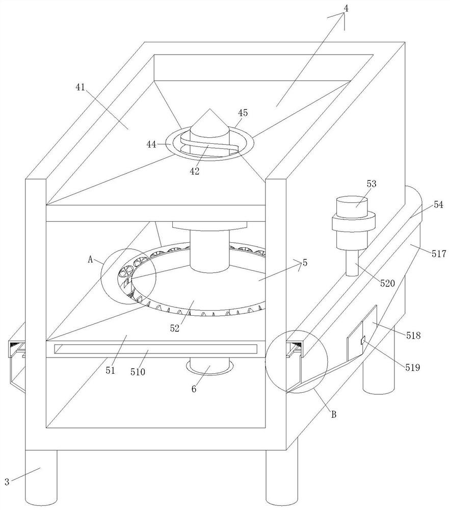 A kind of crushing equipment for solid food waste