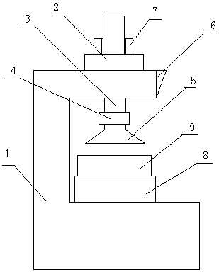 Machine for directly driving spiral motion motor and use of machine