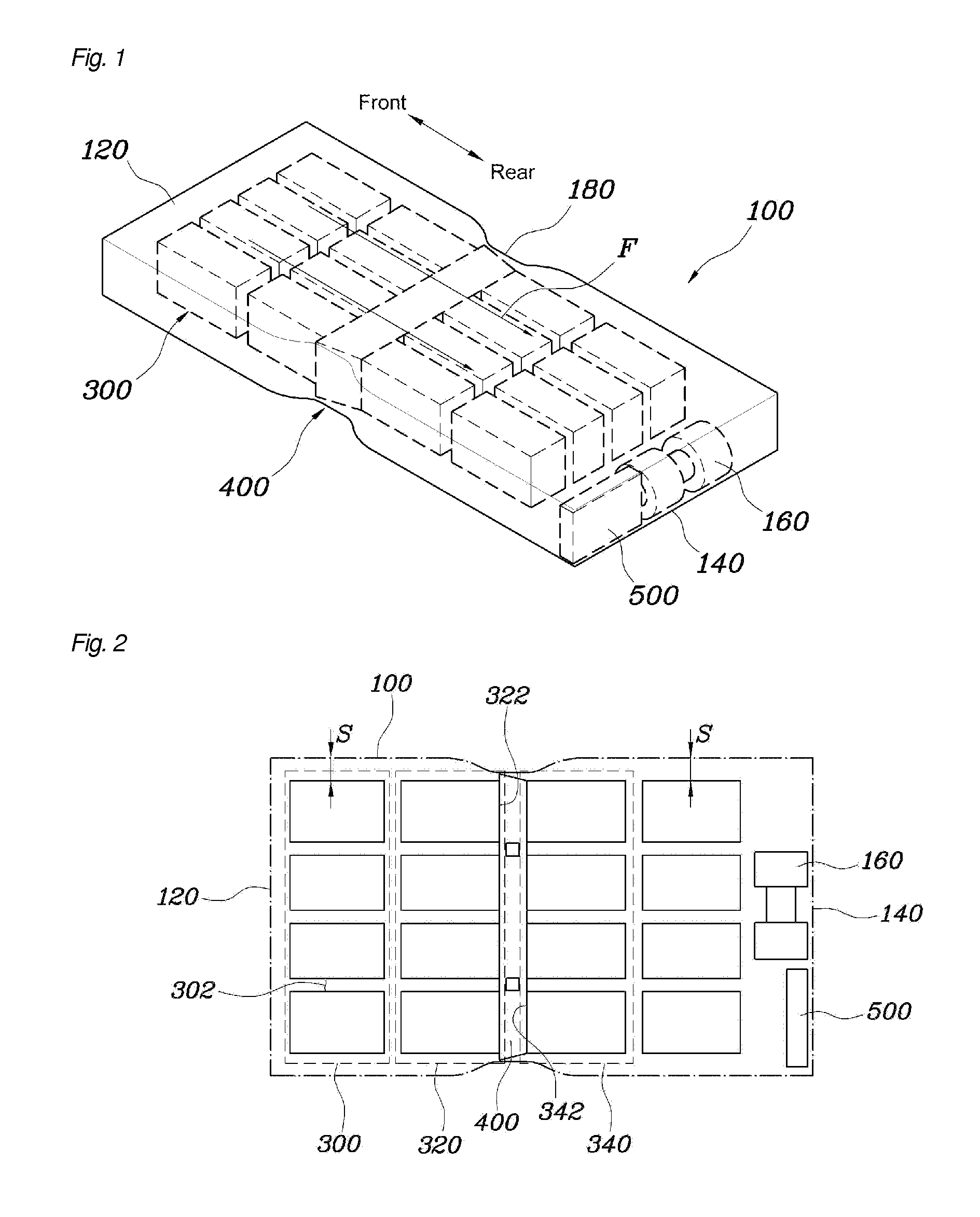 Battery assembly for vehicle and vehicle having the same