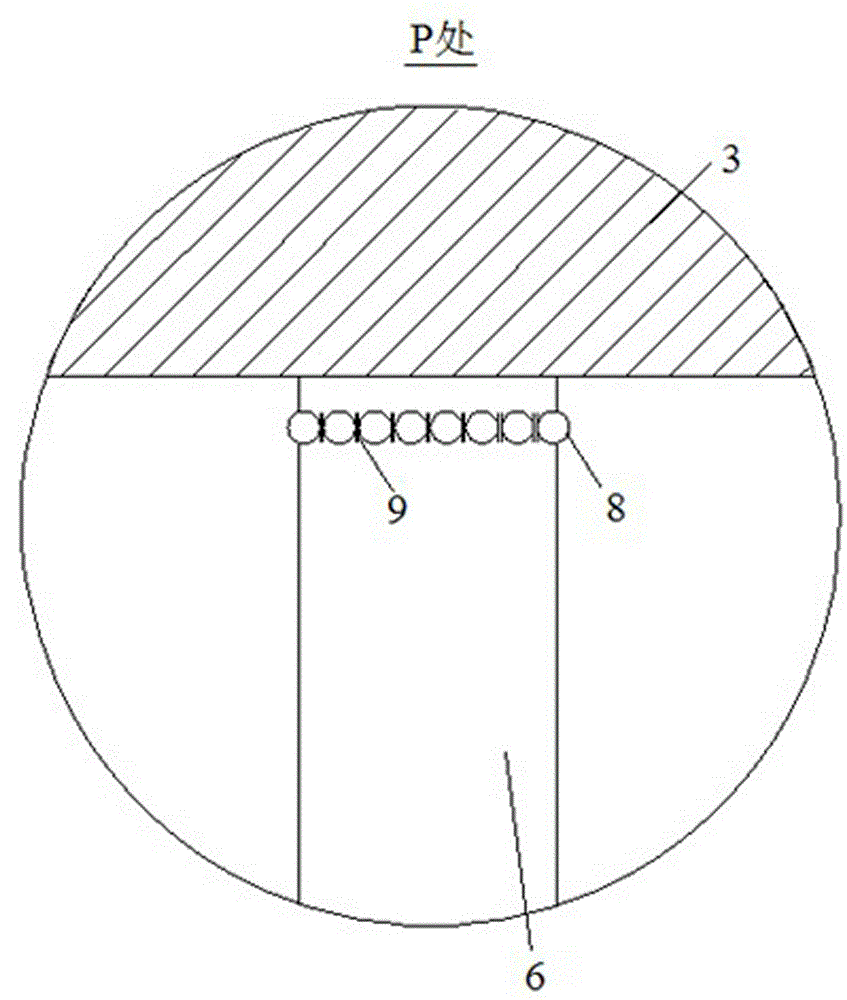 Method of rectifying inclination by drilling and cutting piles at intervals