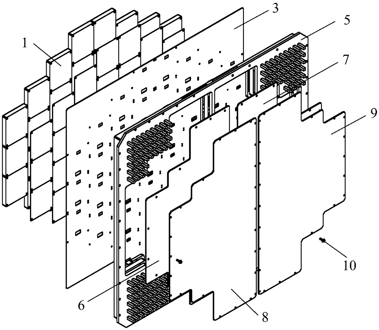 Heat dissipation temperature control technology for active phased array radar assembly