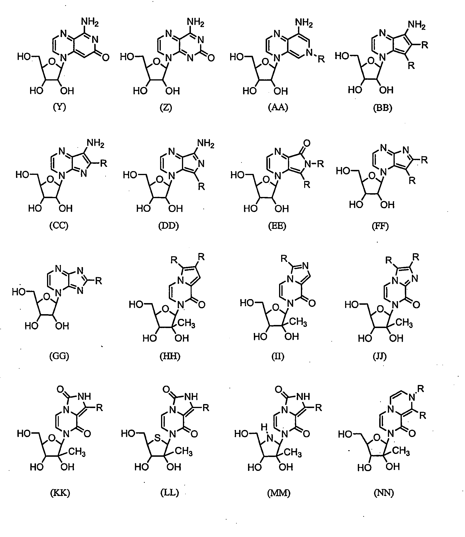 Nucleosides With Non-Natural Bases as Anti-Viral Agents