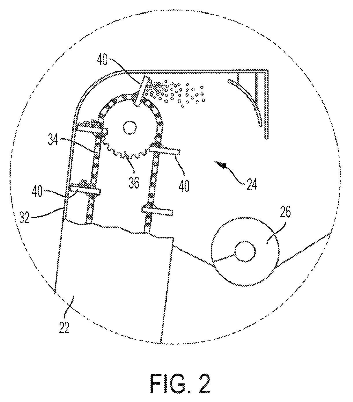 Grain elevator paddle for combine harvester