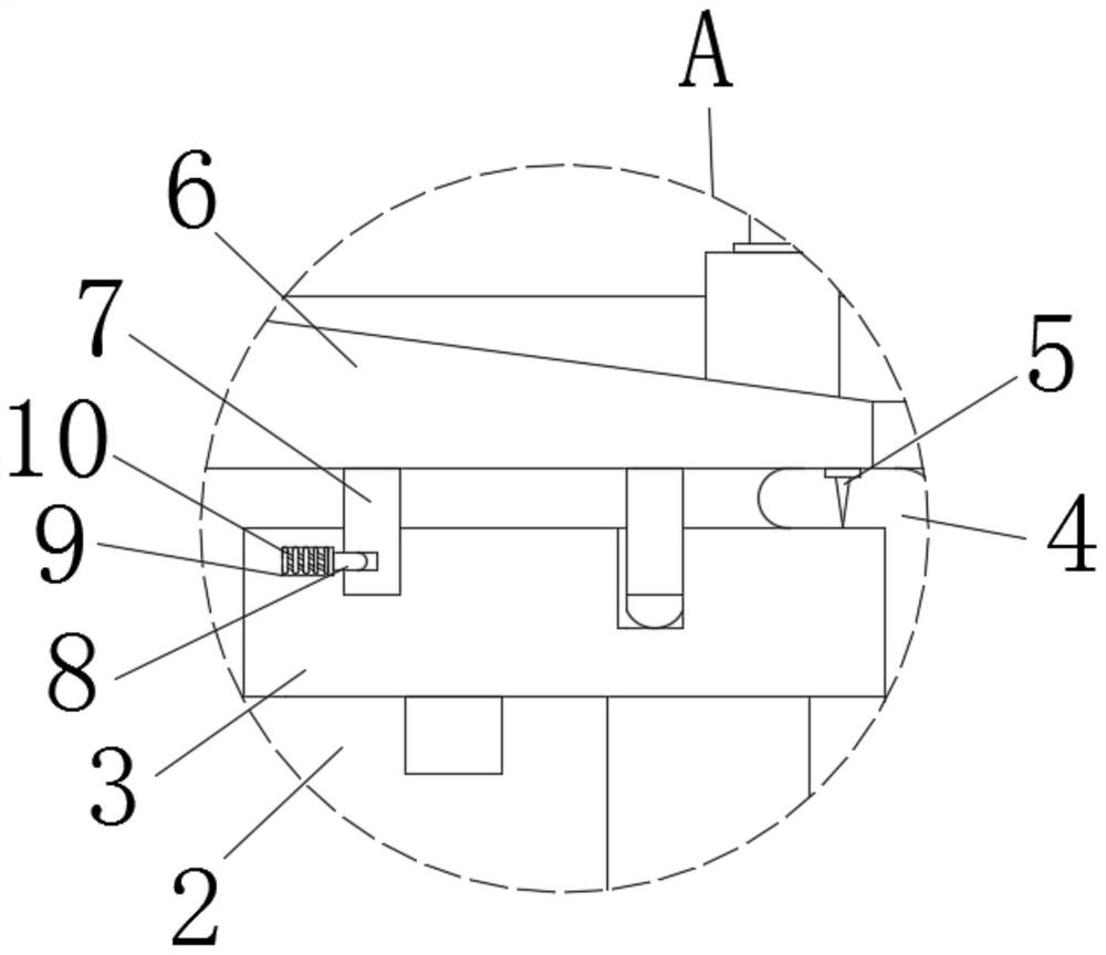 Filter bag fixing device of bag filter