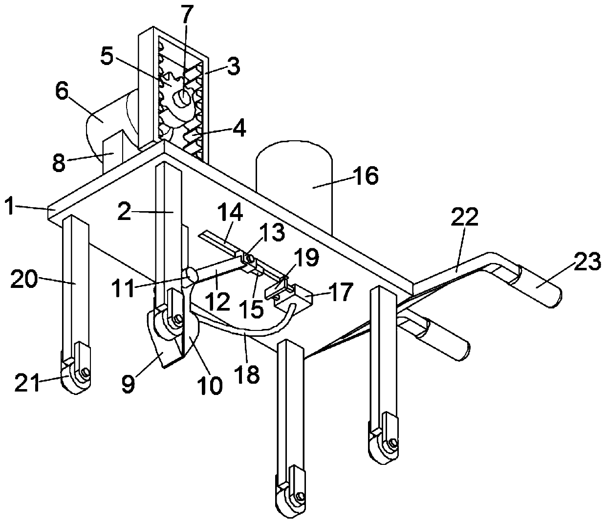 Seeding device used for agricultural planting