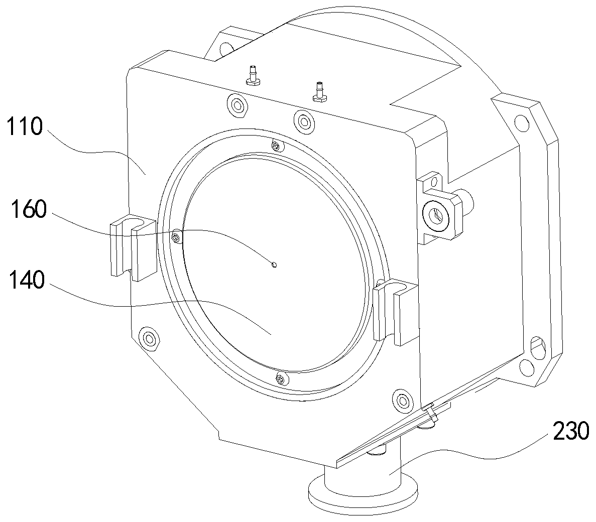 Ion transmission interface device
