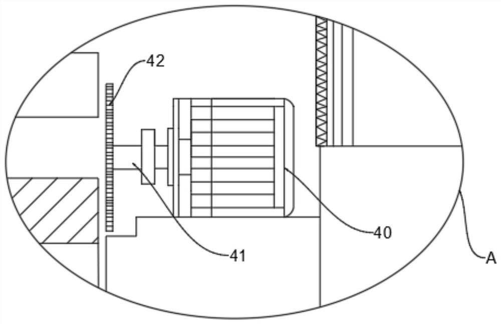 Stamping device for automobile exhaust pipe