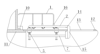 Extravehicular overhauling protection method and device for wind generating set