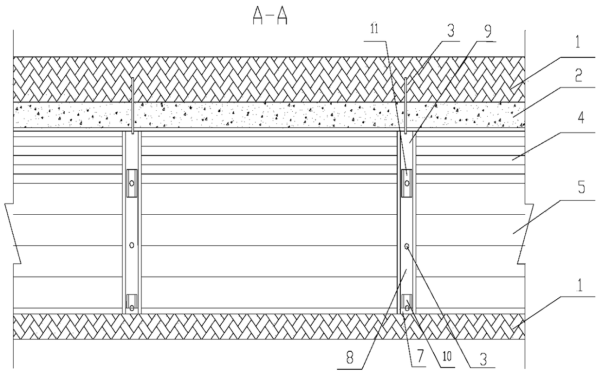 Formwork Supporting Device for Concrete Support Construction of Well Roadway Engineering
