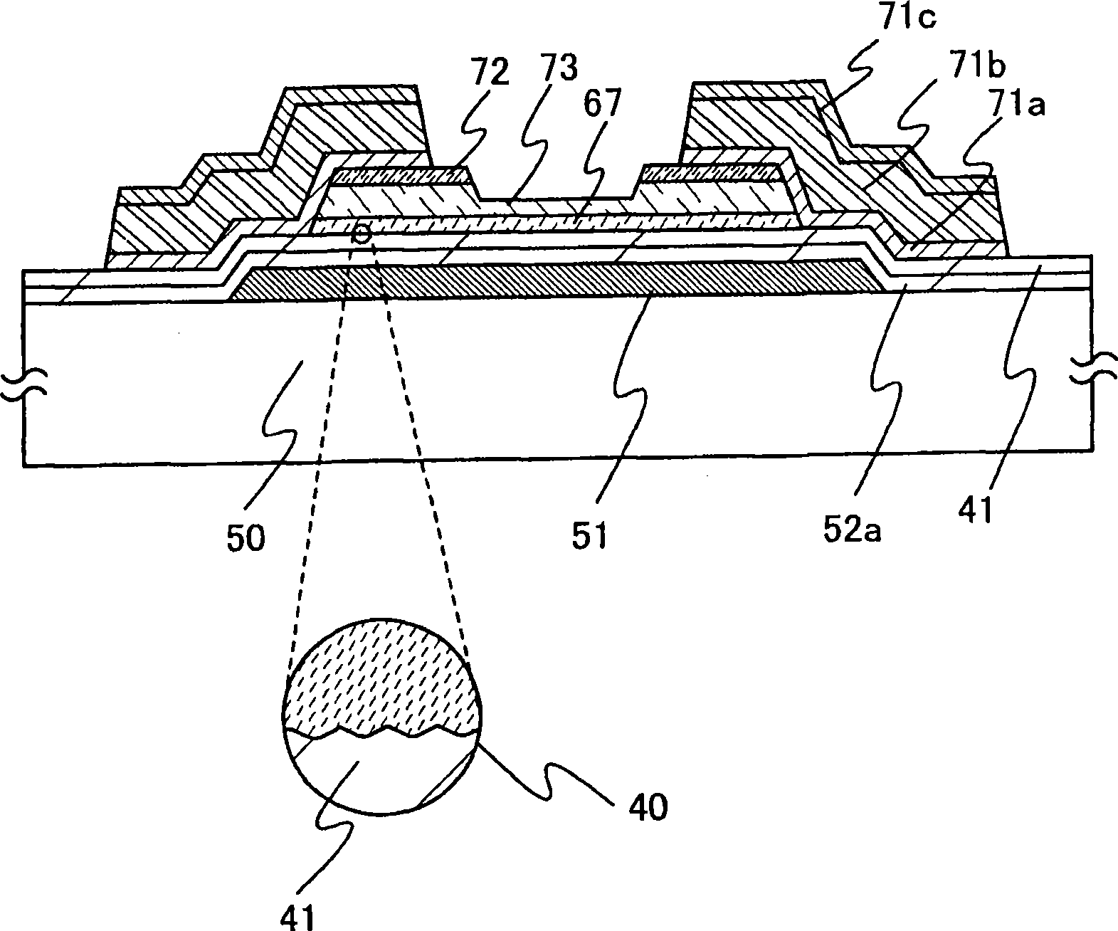 Thin film transistor, display device, and method for manufacturing the same