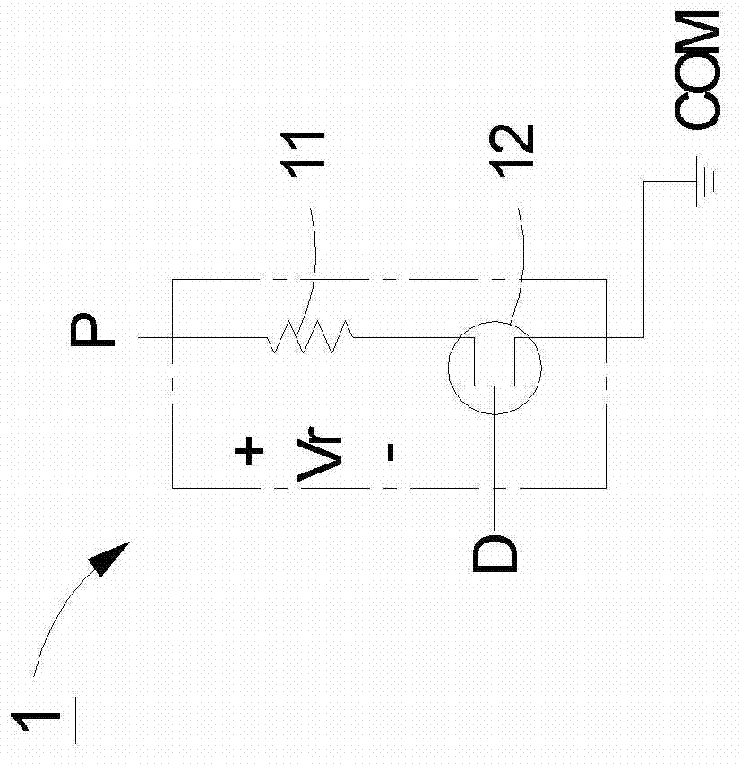 An ink jet control circuit