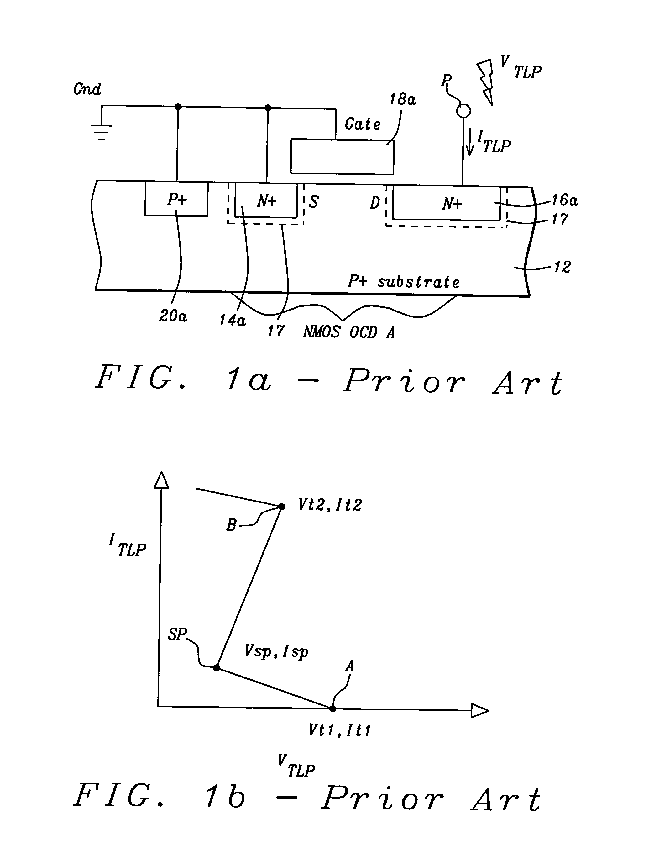 Electrostatic discharge protection device with complementary dual drain implant
