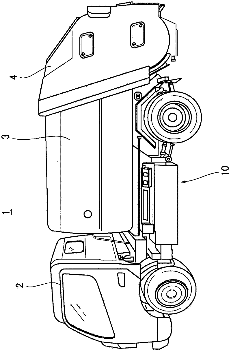 Vehicular charger and battery cooling structure