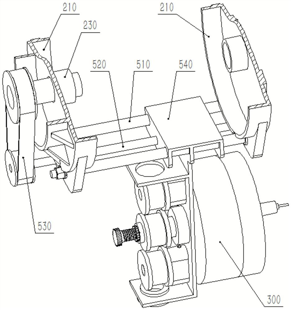 Stall protection traveling crane