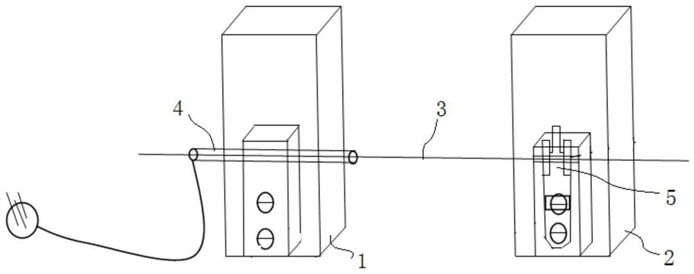 Method for carrying out high-strain-rate uniaxial compression test by using L-gauge