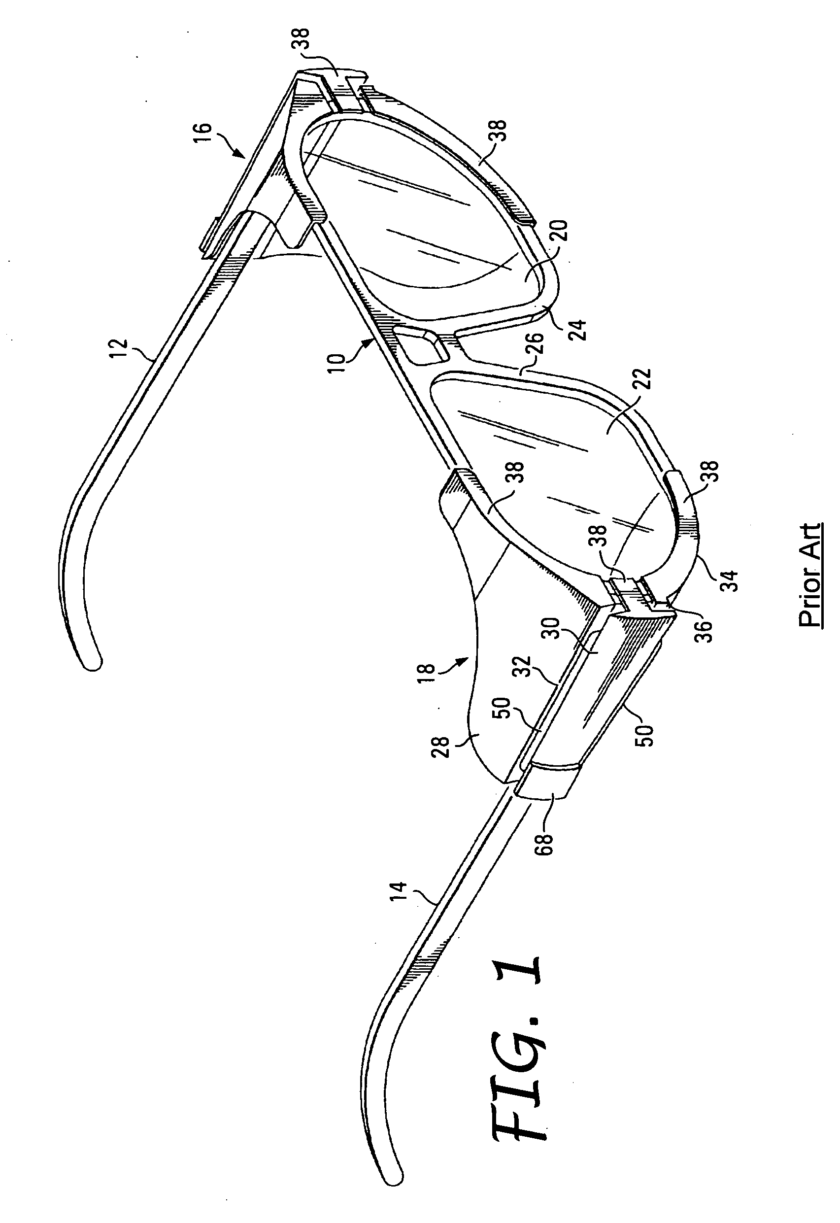 Removable comfort safety wing for use with a sideshield