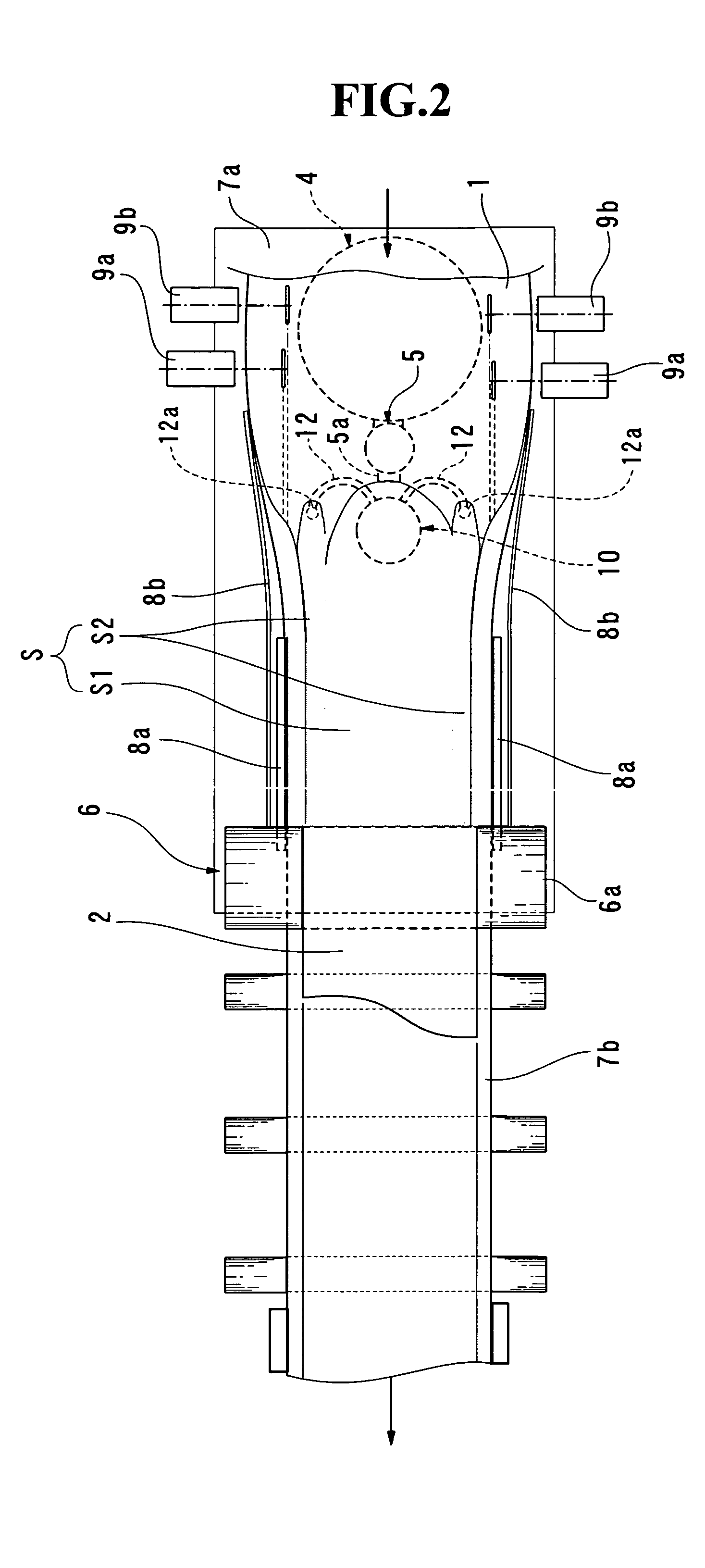 Apparatus and method for fractionating gypsum slurry and method of producing gypsum board