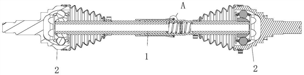 Driving shaft assembly