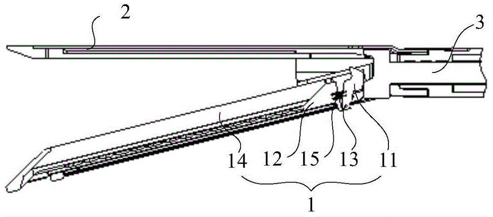 End executor, nail box assembly thereof and surgical operating instrument