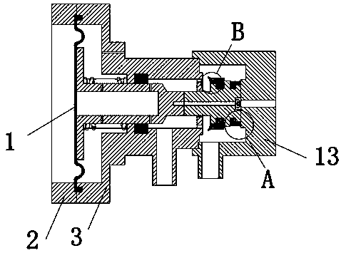 A liquid level automatic control distribute liquid collecting device