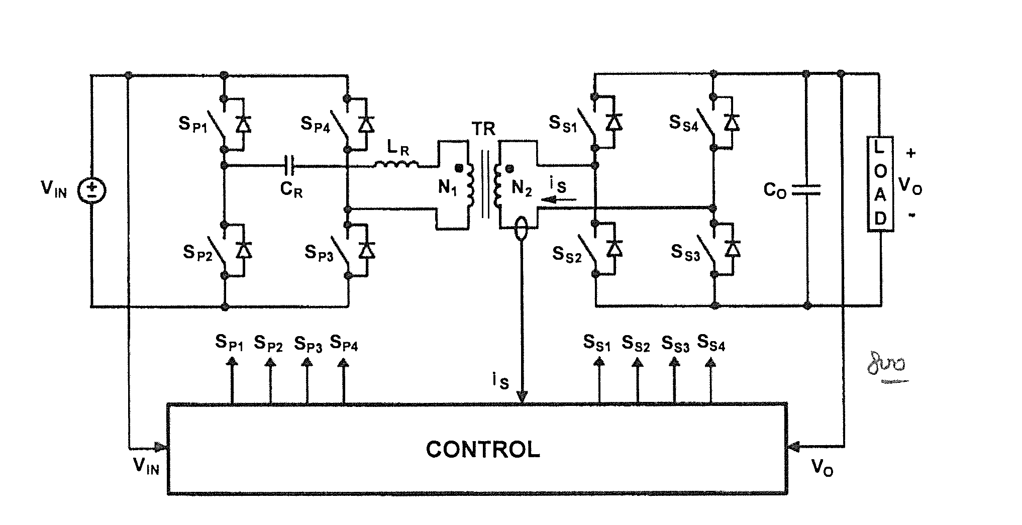 Resonant converters and control methods thereof