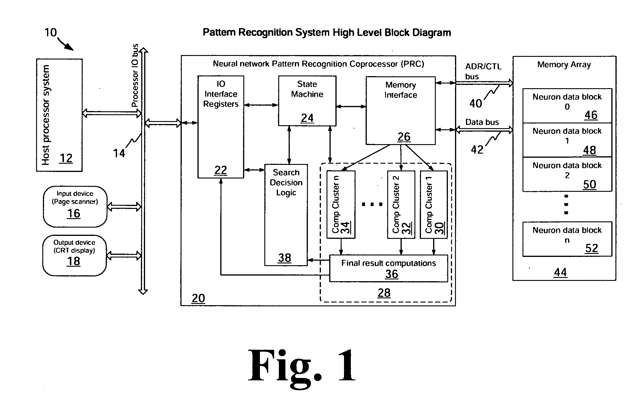 Scalable pattern recognition system