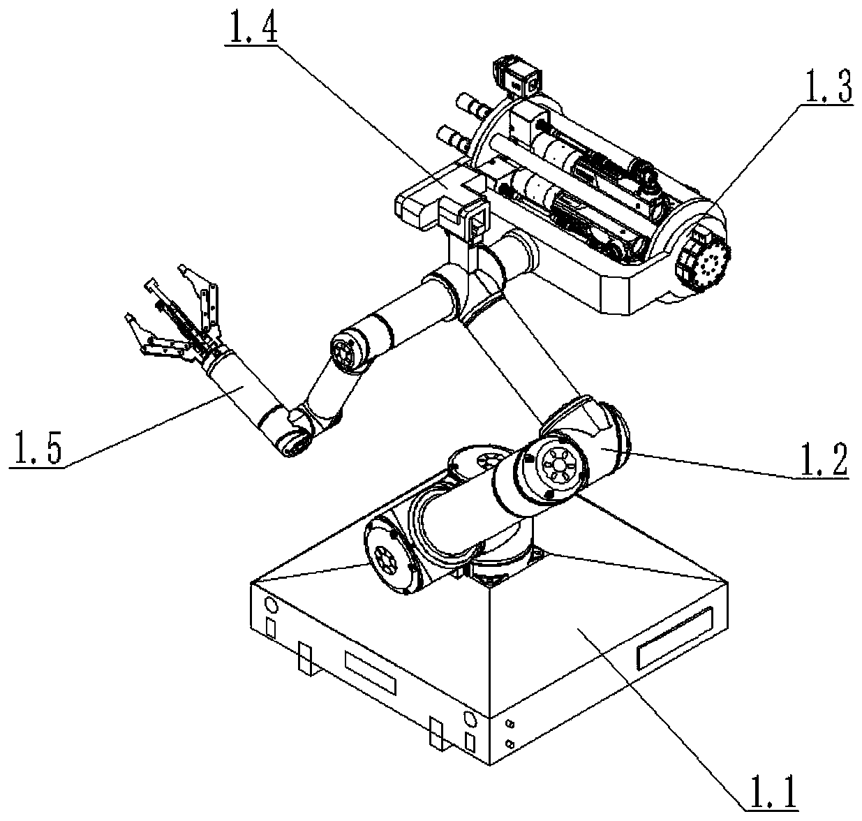 Intelligent assembly system and method based on six-degree-of-freedom robot