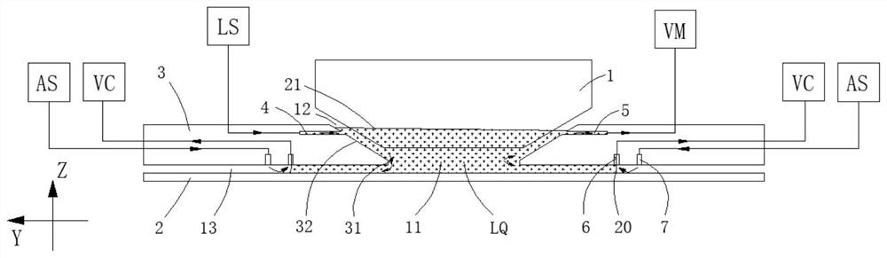 Immersion liquid supply device