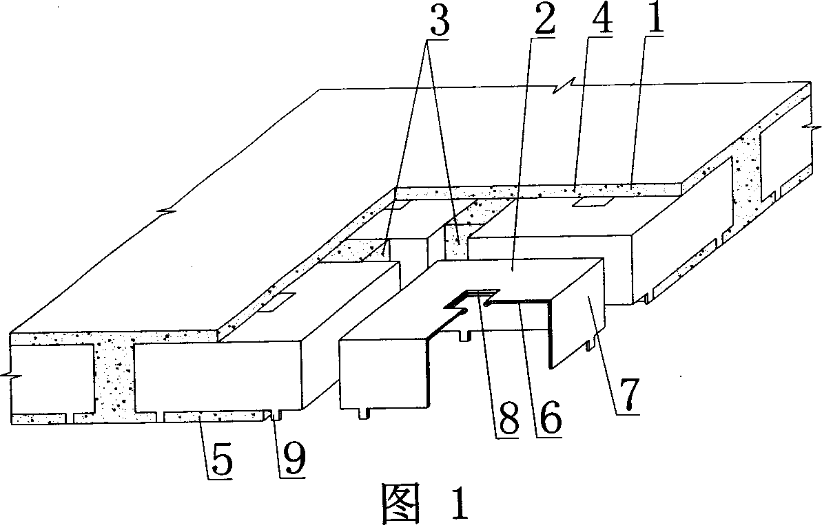 Cast-in-place concrete hollow slab