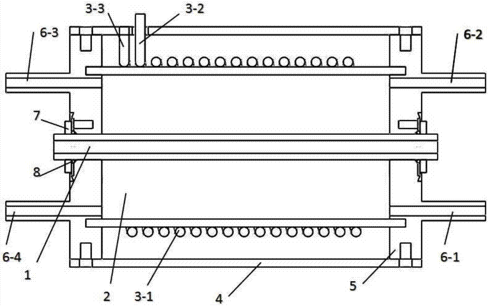Vacuum ultraviolet light source device through coaxial gas discharge