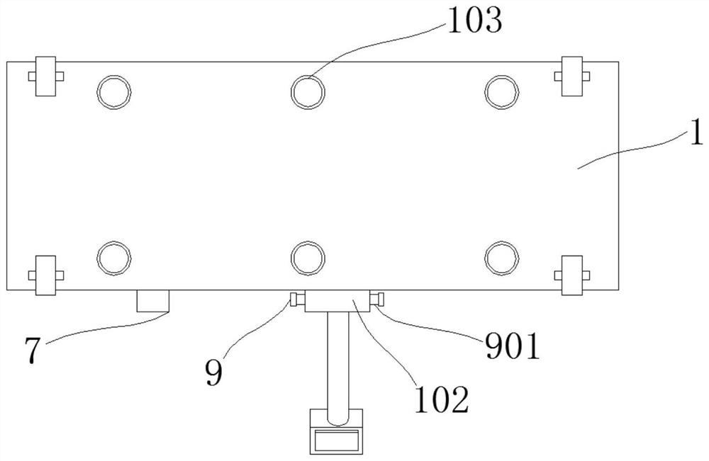 Examining table for clinical medical treatment of department of obstetrics and gynecology