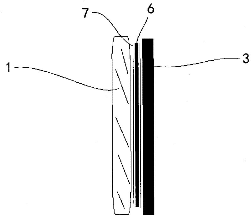 Electrochromic automobile window