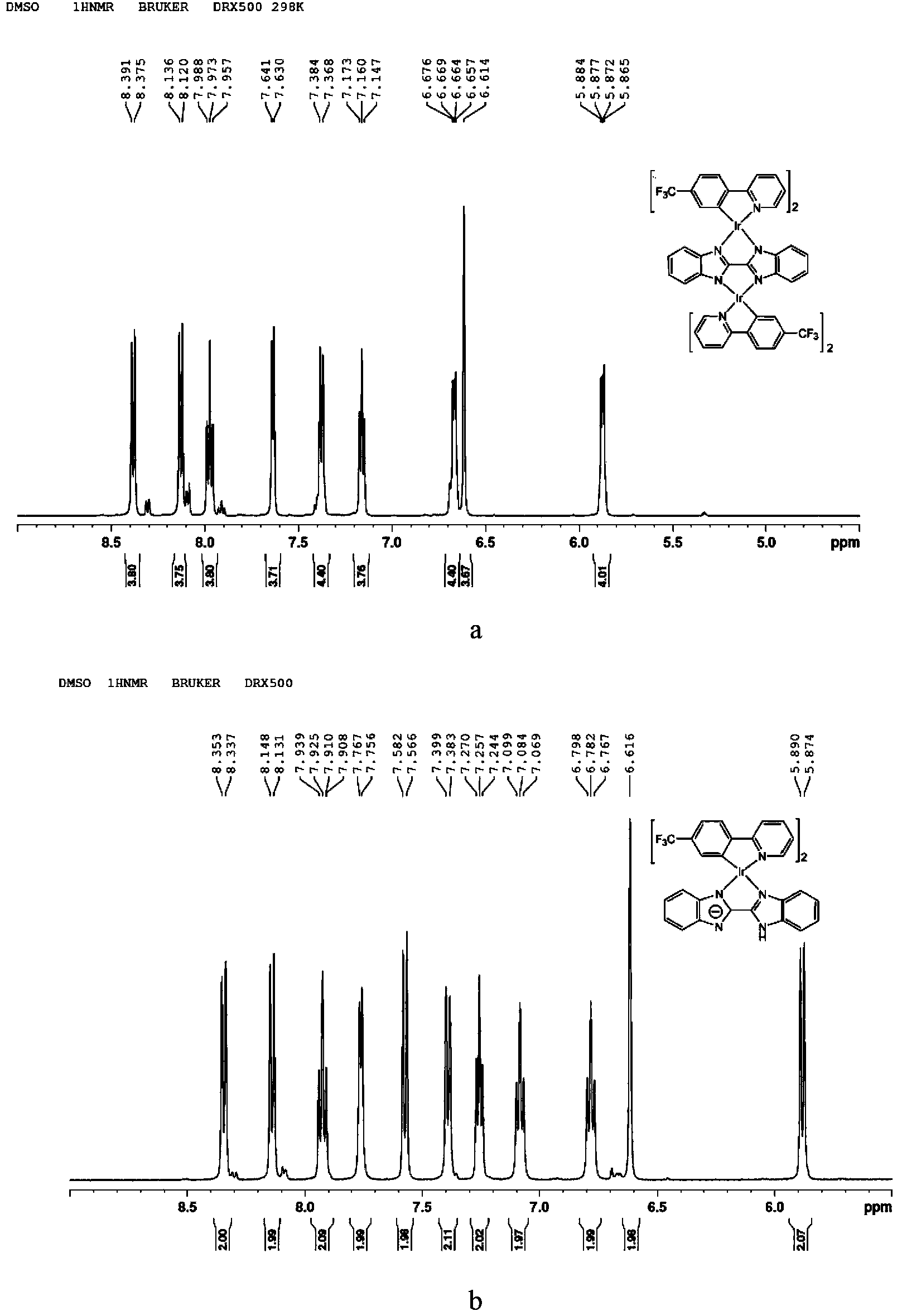 Ring metal iridium photosensitizers, synthesis thereof and application thereof in hydrogen preparation by photocatalytic reduction of water
