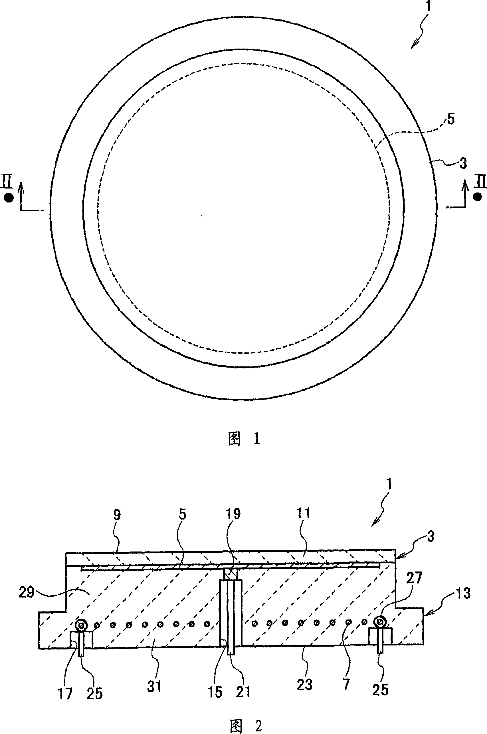 Electrostatic chuck with heater