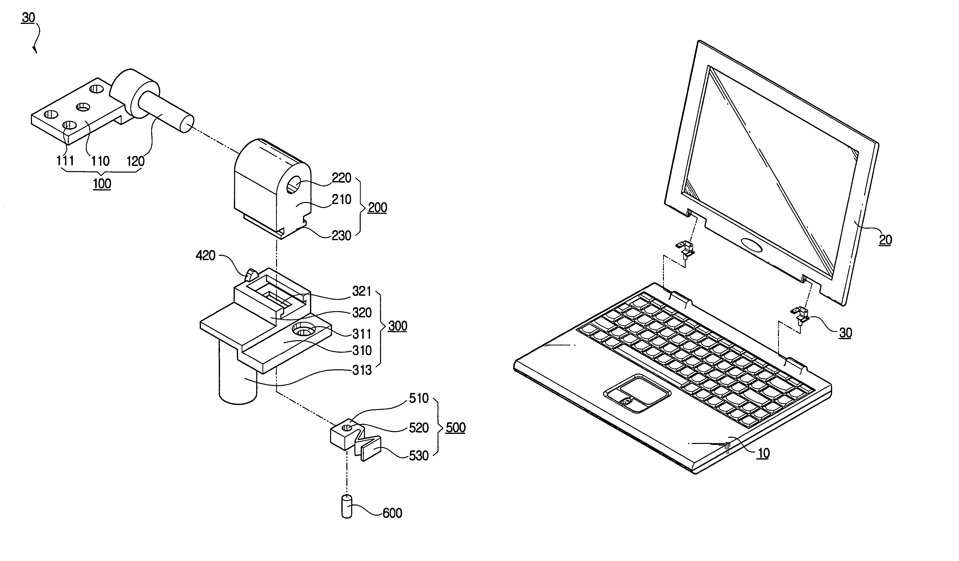 Hinge device and electric and electronic apparatuses employing the same