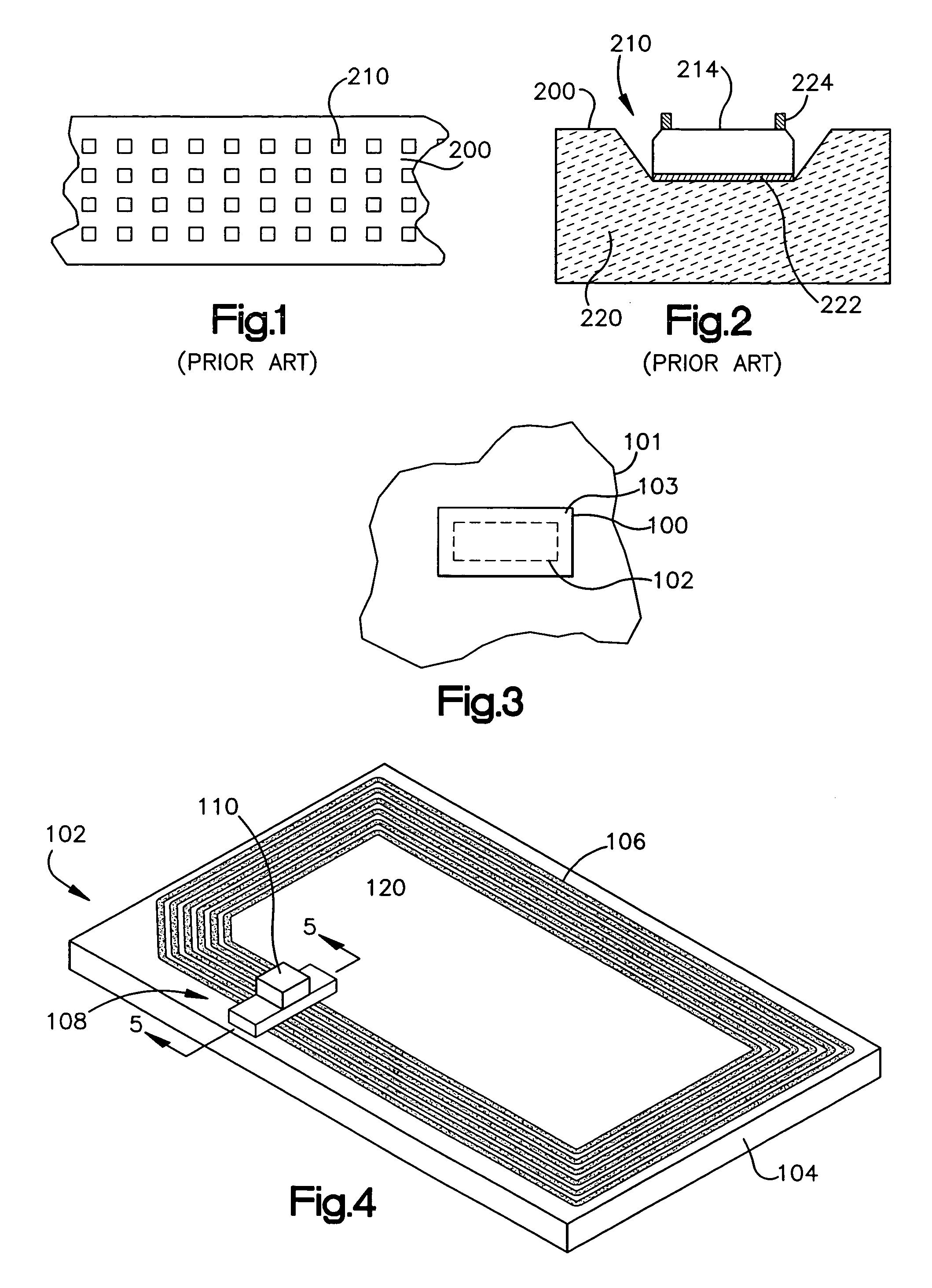 RFID device and method of forming