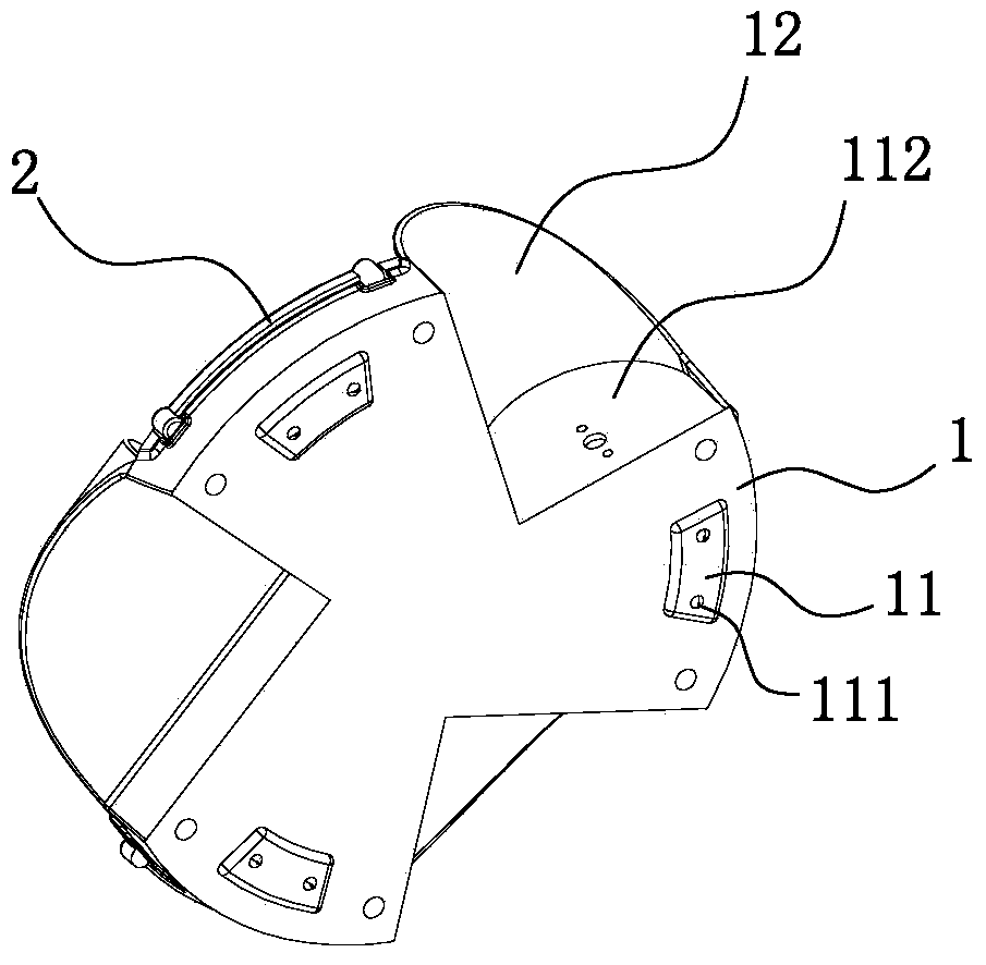 Bottom cover structure of grill greasy dirt cleaner