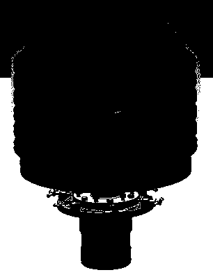 Reference adjusting device for aero-engine compressor drum runout measurement