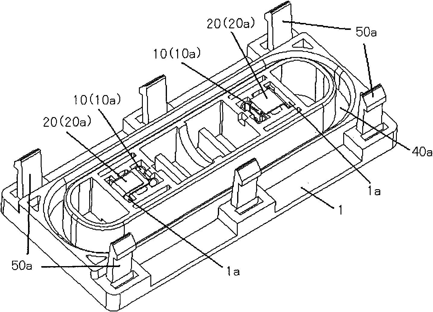 Junction box for solar photovoltaic module